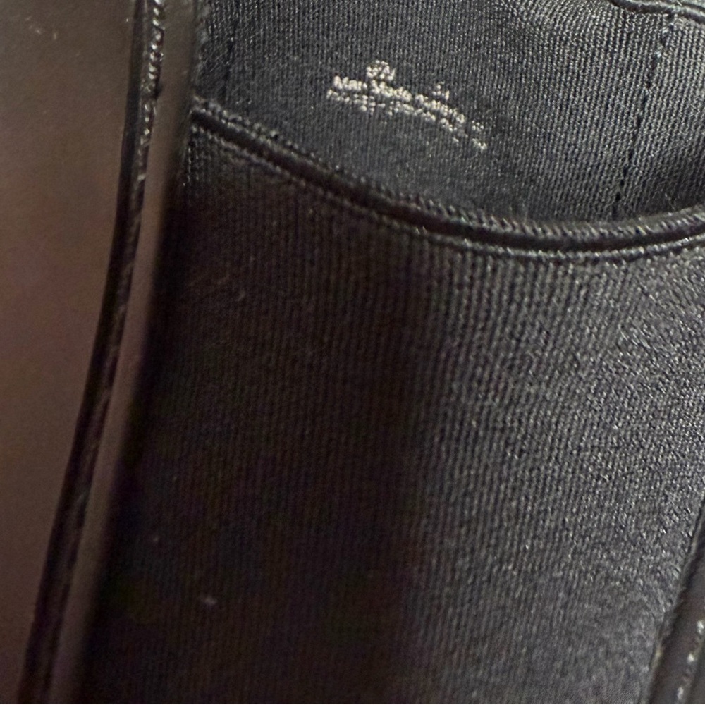 Sam Edelman Tinsley Matte Chelsea Rain Booties Ankle Size 9W Gored Sides Black - Picture 13 of 14